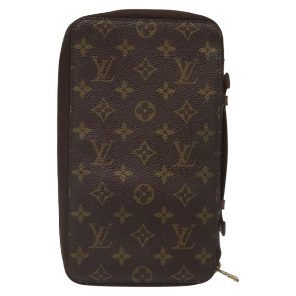 LOUIS VUITTON Monogram Poche Escapade Travel Case M60113 LV Auth 119067