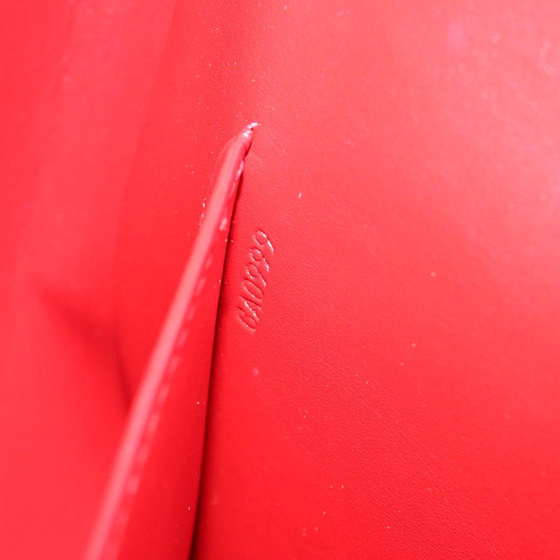 LOUIS VUITTON Monogram Vernis Thompson Street Bag Red M91094 LV Auth 119080