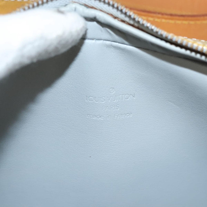 LOUIS VUITTON Monogram Vernis Fulton Waist bag Gris M91041 LV Auth 119081