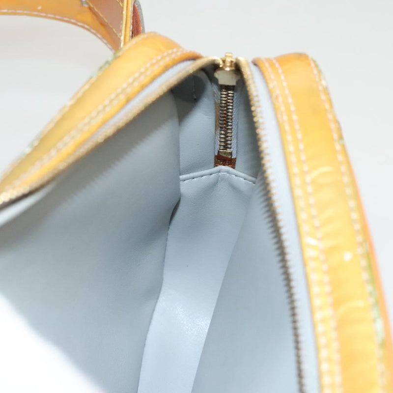 LOUIS VUITTON Monogram Vernis Fulton Waist bag Gris M91041 LV Auth 119081