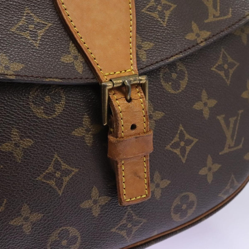 LOUIS VUITTON Monogram Jeune Fille GM Shoulder Bag M51225 LV Auth 119102