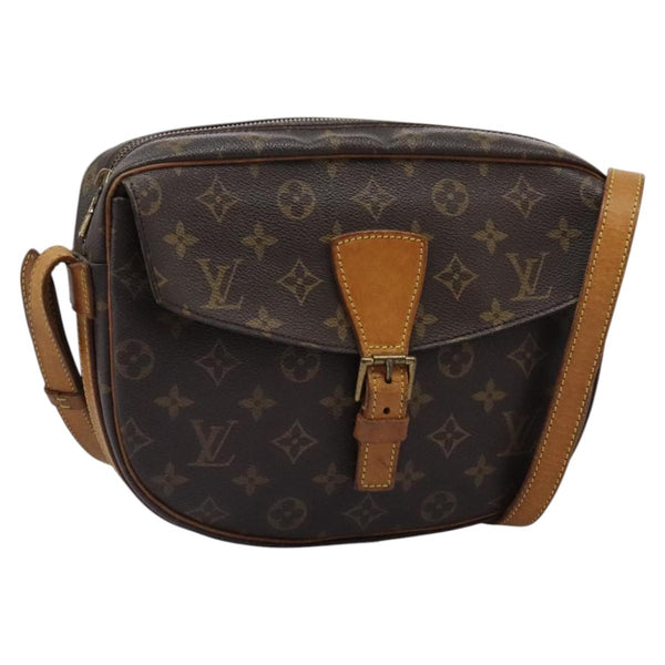LOUIS VUITTON Monogram Jeune Fille GM Shoulder Bag M51225 LV Auth 119102