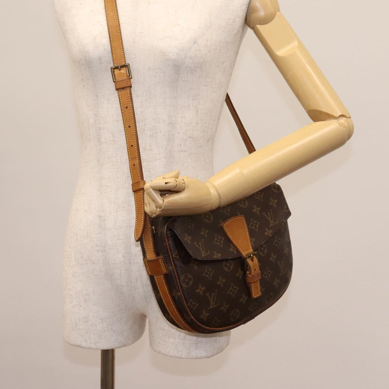 LOUIS VUITTON Monogram Jeune Fille GM Shoulder Bag M51225 LV Auth 119102