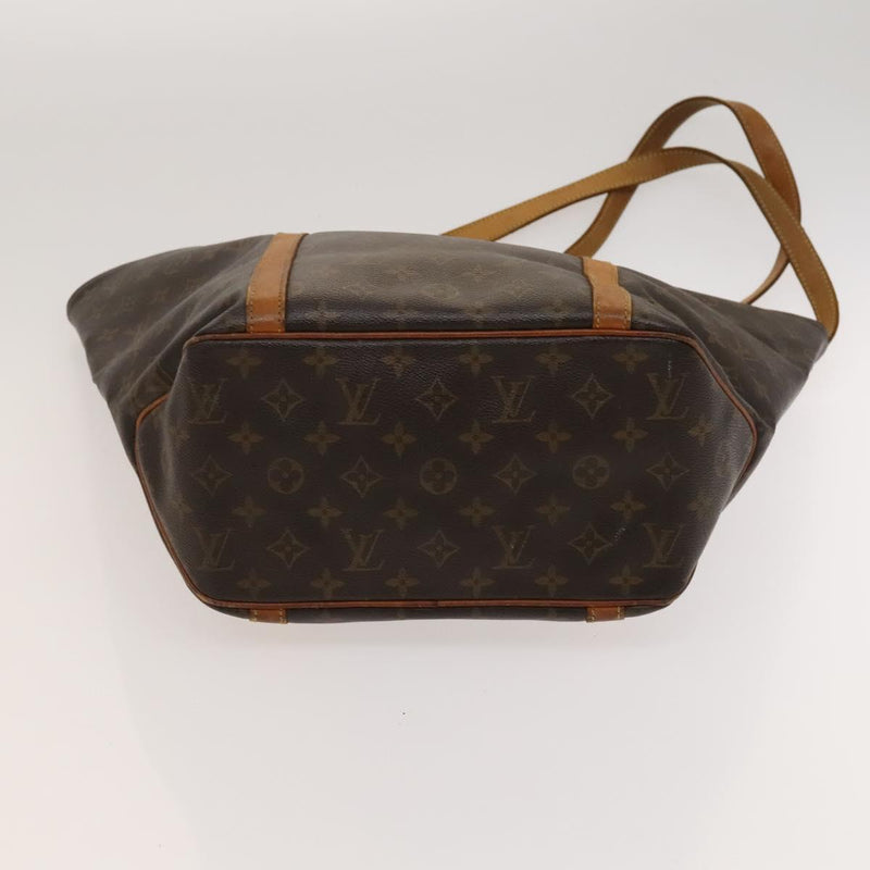LOUIS VUITTON Monogram Sac Shopping Tote Bag M51108 LV Auth 119108