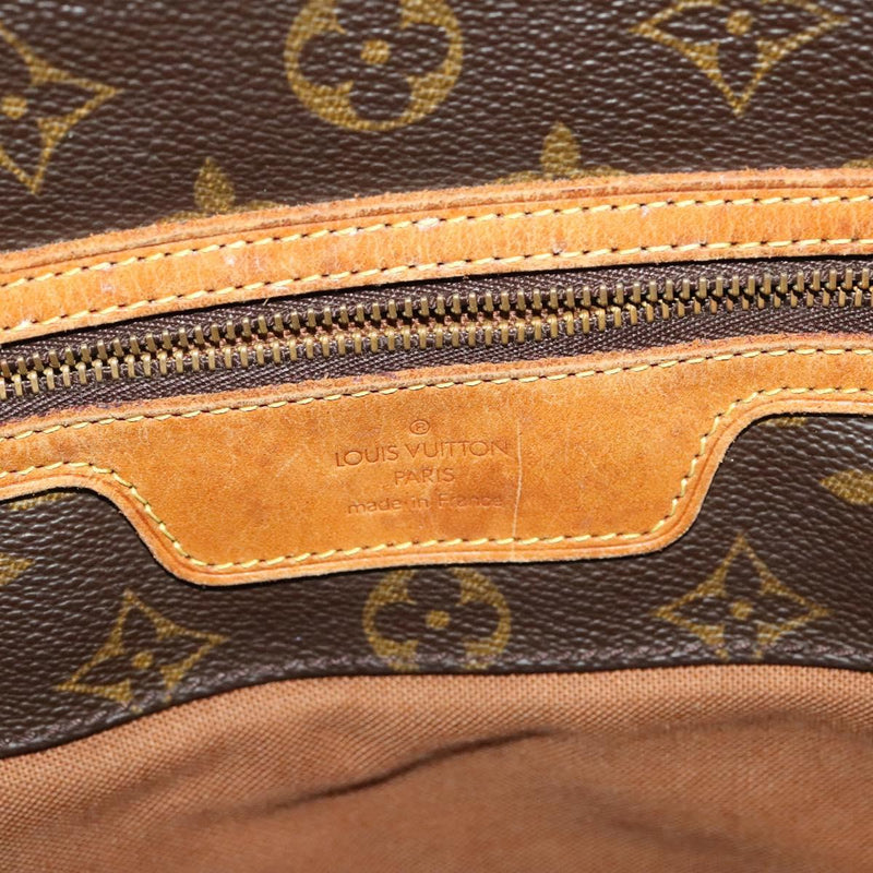 LOUIS VUITTON Monogram Sac Shopping Tote Bag M51108 LV Auth 119108