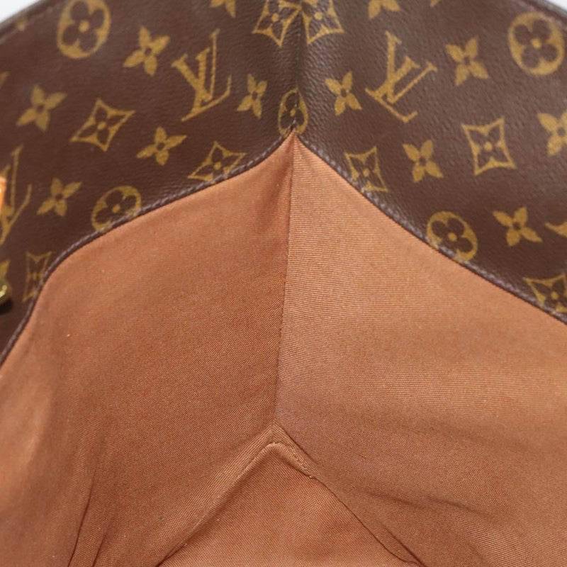 LOUIS VUITTON Monogram Sac Shopping Tote Bag M51108 LV Auth 119108