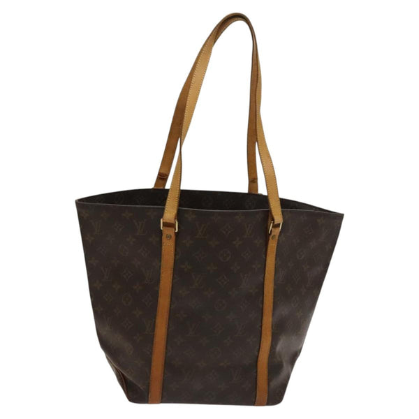LOUIS VUITTON Monogram Sac Shopping Tote Bag M51108 LV Auth 119108