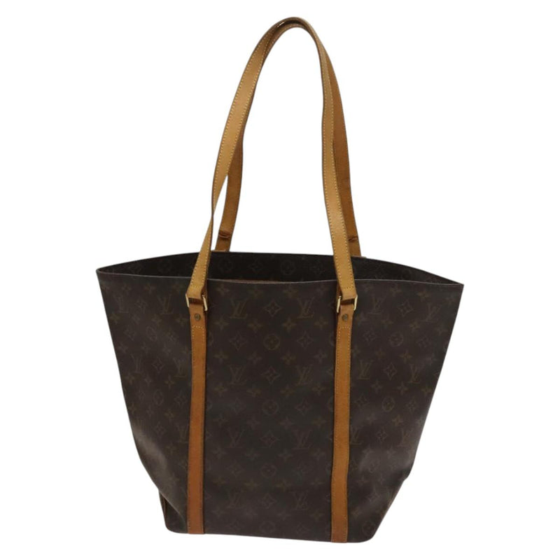 LOUIS VUITTON Monogram Sac Shopping Tote Bag M51108 LV Auth 119108