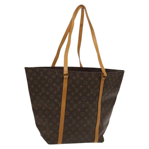 LOUIS VUITTON Monogram Sac Shopping GM Tote Bag M51110 LV Auth 119110