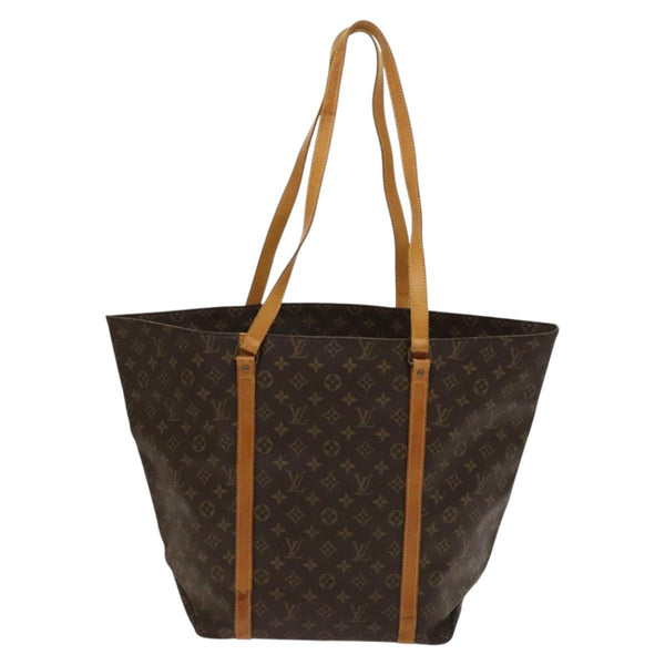 LOUIS VUITTON Monogram Sac Shopping GM Tote Bag M51110 LV Auth 119110