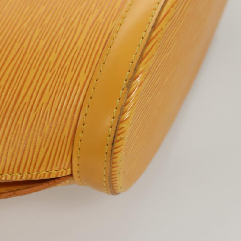 LOUIS VUITTON Epi Saint Jacques Hand Bag Yellow M52279 LV Auth 119121