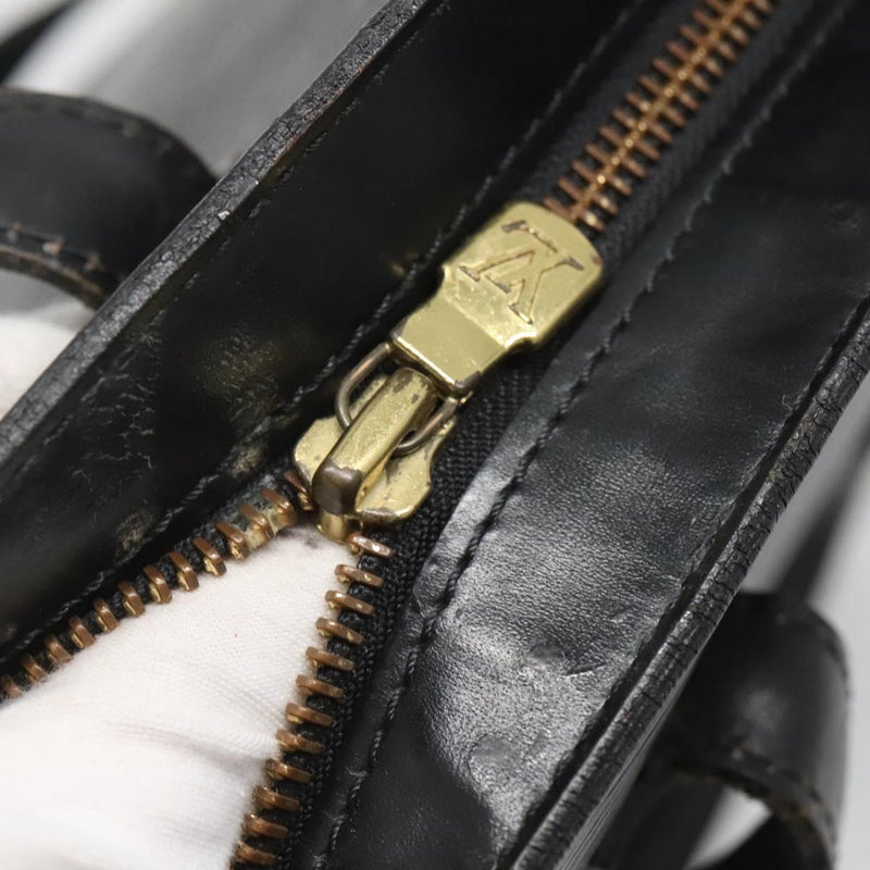 LOUIS VUITTON Epi Saint Jacques Shopping Shoulder Bag Black M52262 Auth 119122