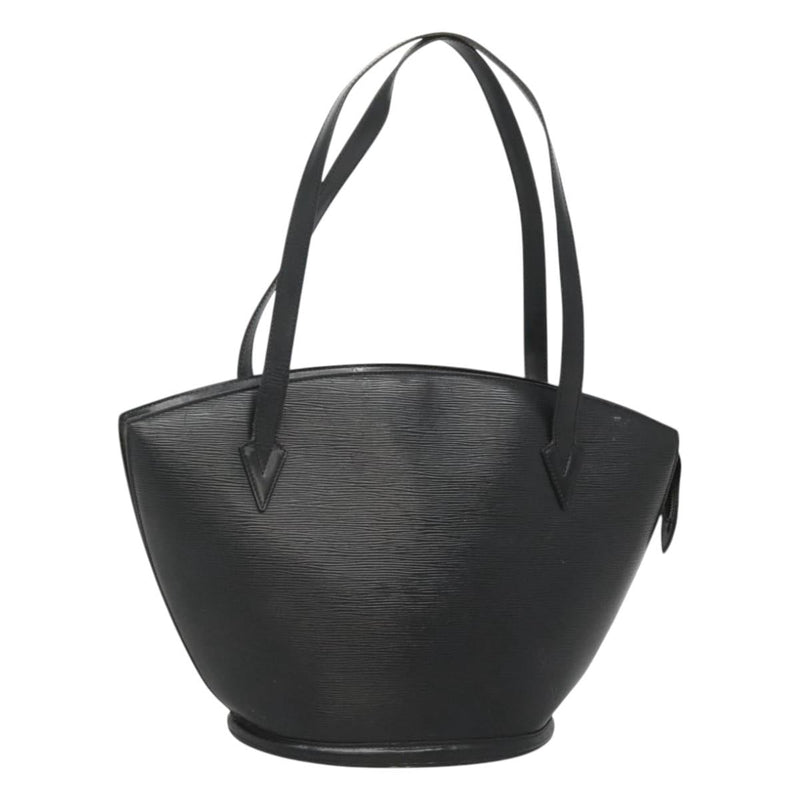 LOUIS VUITTON Epi Saint Jacques Shopping Shoulder Bag Black M52262 Auth 119122
