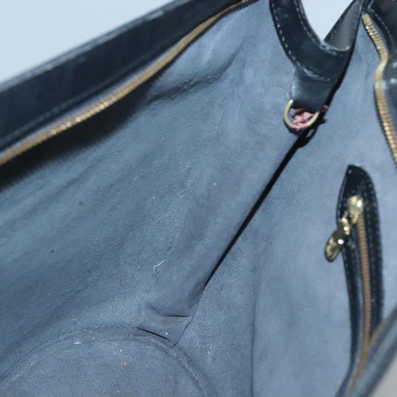 LOUIS VUITTON Epi Saint Jacques Shopping Shoulder Bag Black M52262 Auth 119122