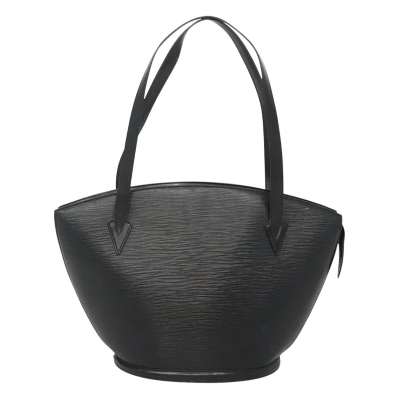 LOUIS VUITTON Epi Saint Jacques Shopping Shoulder Bag Black M52262 Auth 119122