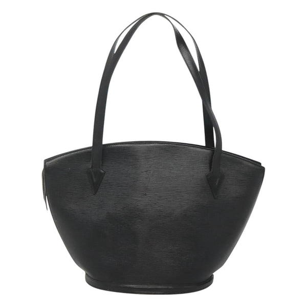 LOUIS VUITTON Epi Saint Jacques Shopping Shoulder Bag Black M52262 Auth 119122