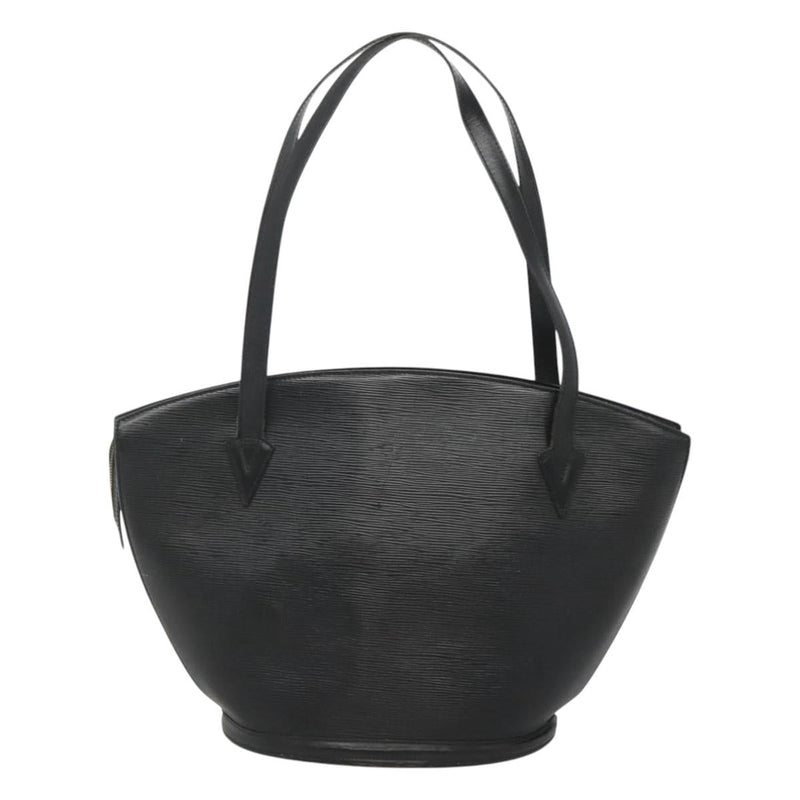 LOUIS VUITTON Epi Saint Jacques Shopping Shoulder Bag Black M52262 Auth 119122