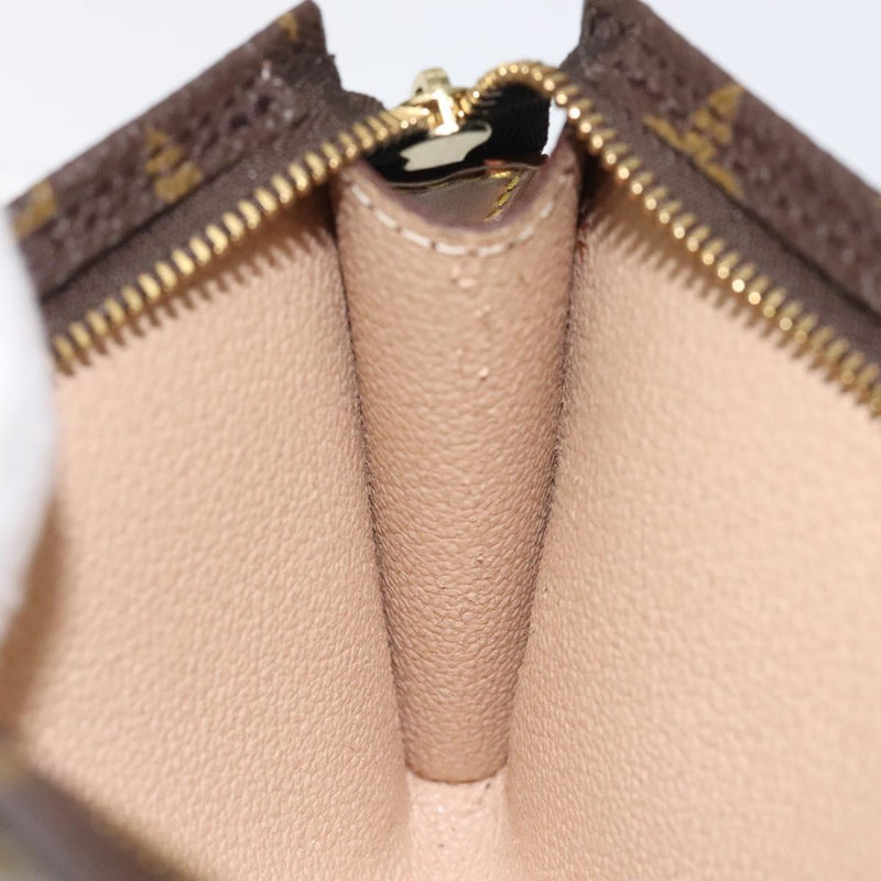 LOUIS VUITTON Monogram Bucket PM Accessory Pouch LV Auth 119168