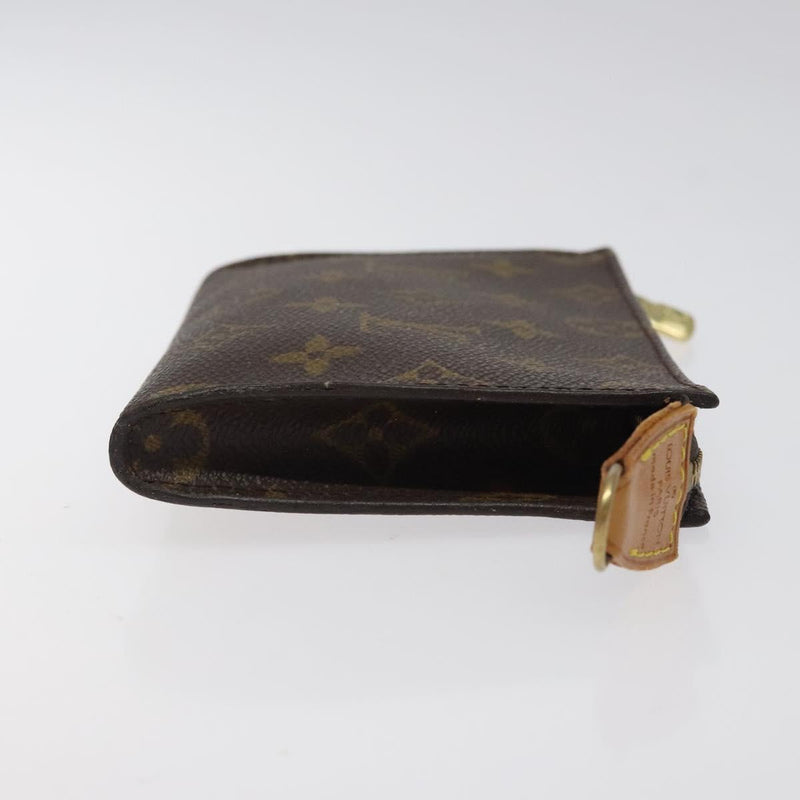 LOUIS VUITTON Monogram Bucket PM Accessory Pouch LV Auth 119168