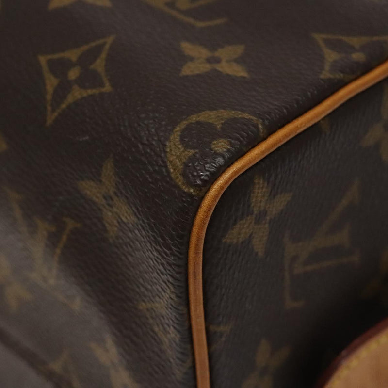 LOUIS VUITTON Monogram Trousse Patte Pression Cosmetic Pouch M47636 Auth 119176