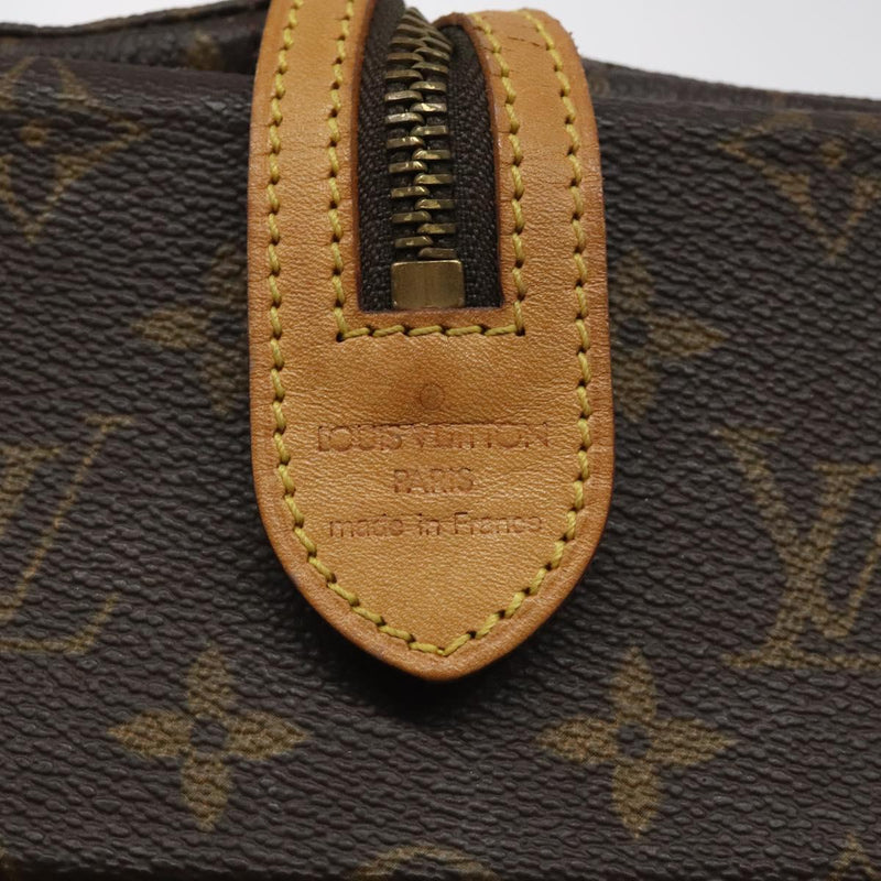 LOUIS VUITTON Monogram Trousse Patte Pression Cosmetic Pouch M47636 Auth 119176