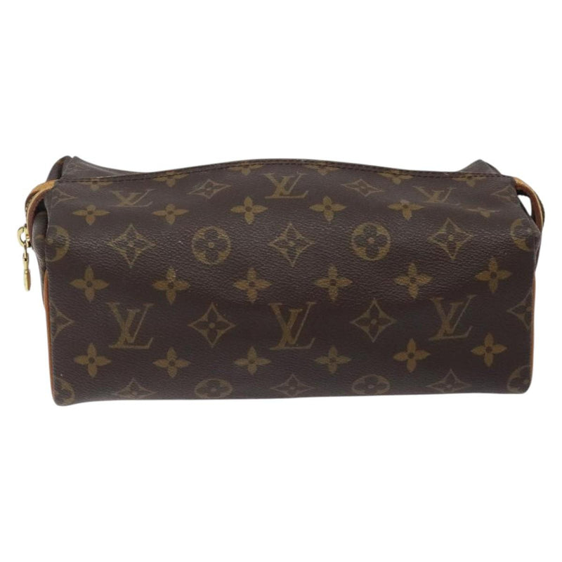 LOUIS VUITTON Monogram Trousse Patte Pression Cosmetic Pouch M47636 Auth 119176