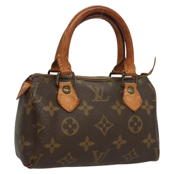 LOUIS VUITTON Monogram Mini Speedy Hand Bag Vintage M41534 LV Auth 119177
