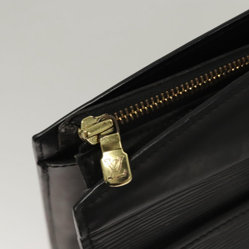 LOUIS VUITTON Epi Riviera Hand Bag Noir Black M48182 LV Auth 119200