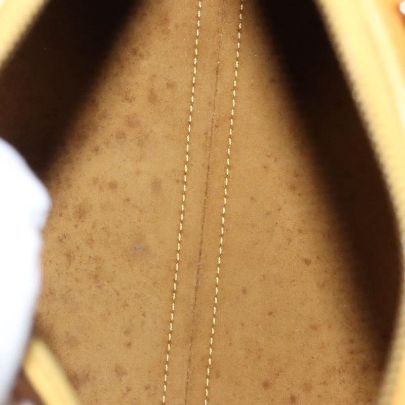LOUIS VUITTON Epi Speedy 25 Hand Bag Tassili Yellow M43019 LV Auth 119201