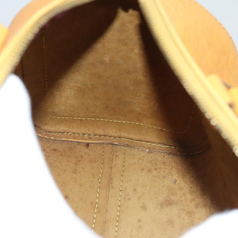 LOUIS VUITTON Epi Speedy 25 Hand Bag Tassili Yellow M43019 LV Auth 119201