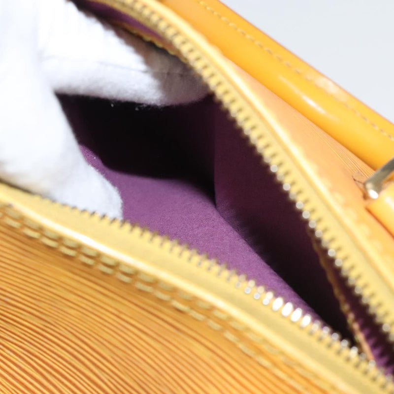 LOUIS VUITTON Epi Speedy 25 Hand Bag Tassili Yellow M43019 LV Auth 119201