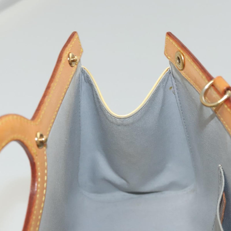 LOUIS VUITTON Monogram Vernis Roxbury Drive Hand Bag Perle M91374 LV Auth 119205