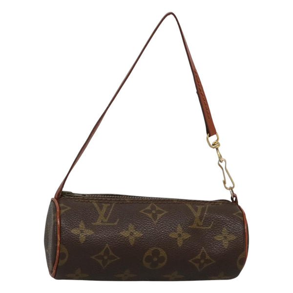 LOUIS VUITTON Monogram Papillon Pouch Vintage LV Auth 119336
