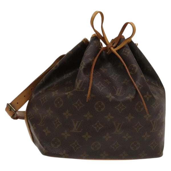 LOUIS VUITTON Monogram Petit Noe Shoulder Bag M42226 LV Auth 119341
