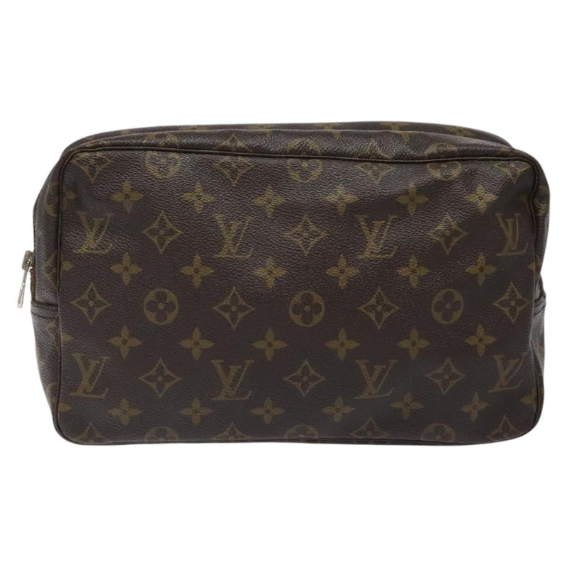 LOUIS VUITTON Monogram Trousse Toilette 28 Clutch Bag M47522 LV Auth 119356