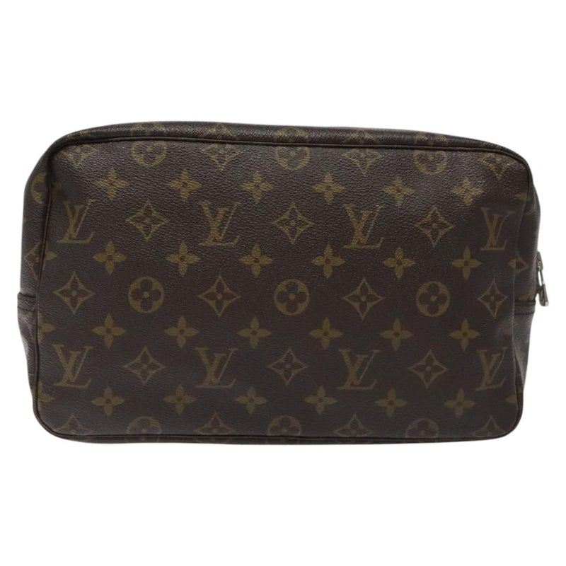 LOUIS VUITTON Monogram Trousse Toilette 28 Clutch Bag M47522 LV Auth 119356