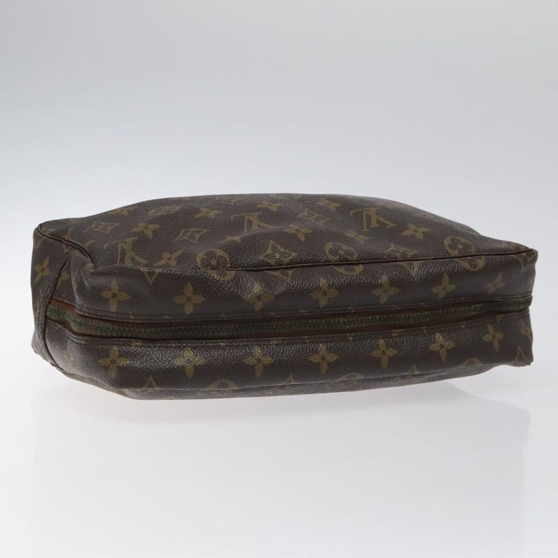 LOUIS VUITTON Monogram Trousse Toilette 28 Clutch Bag M47522 LV Auth 119356