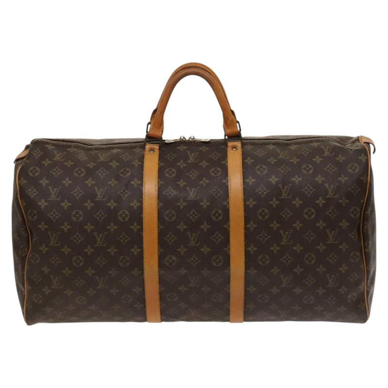 LOUIS VUITTON Monogram Keepall 60 Boston Bag M41422 LV Auth 119380