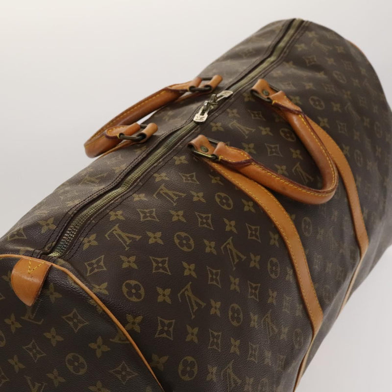 LOUIS VUITTON Monogram Keepall 60 Boston Bag M41422 LV Auth 119380