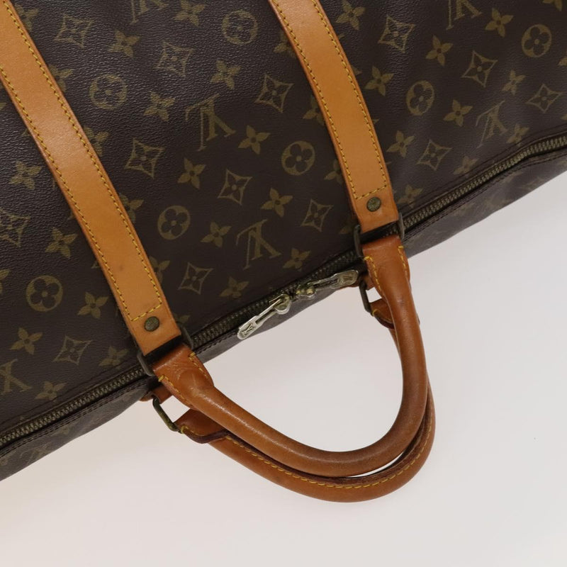 LOUIS VUITTON Monogram Keepall 60 Boston Bag M41422 LV Auth 119380