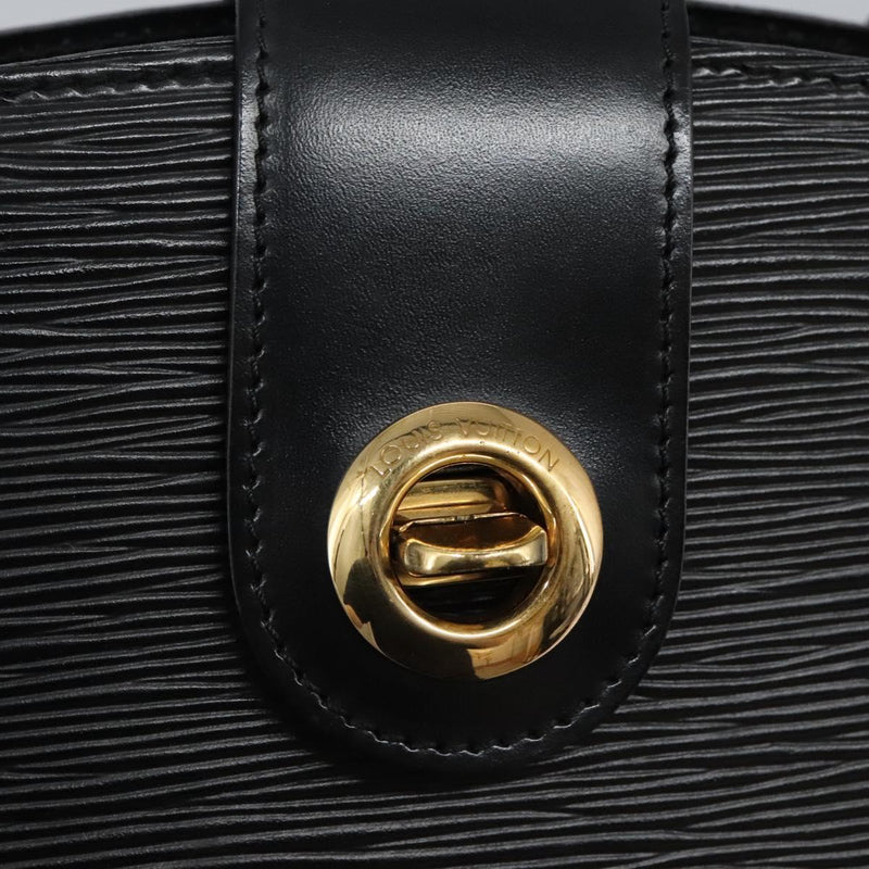 LOUIS VUITTON Epi Cluny Shoulder Bag Black M52252 LV Auth 119396