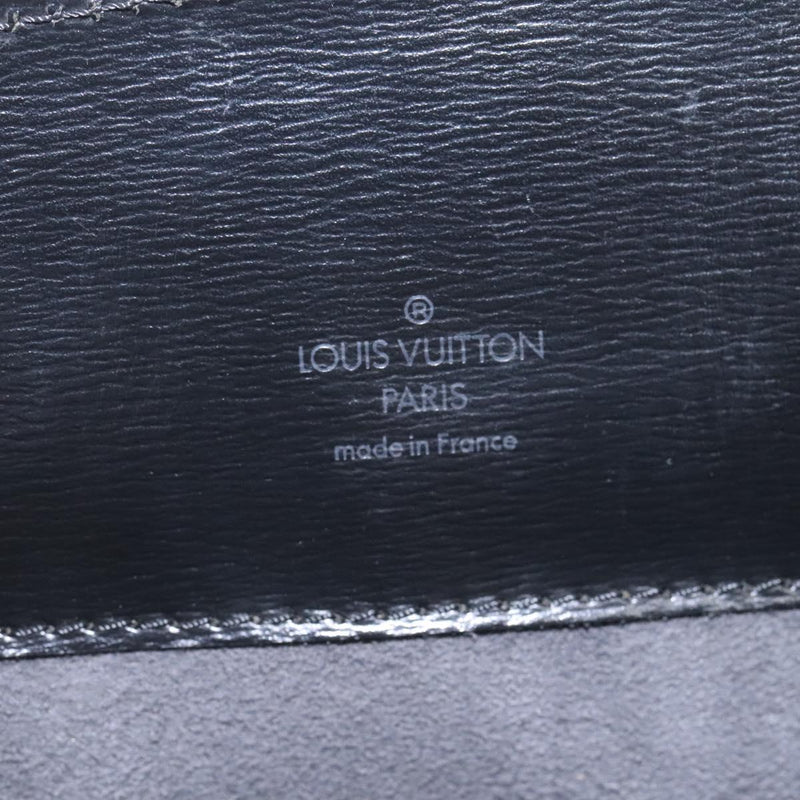 LOUIS VUITTON Epi Cluny Shoulder Bag Black M52252 LV Auth 119396