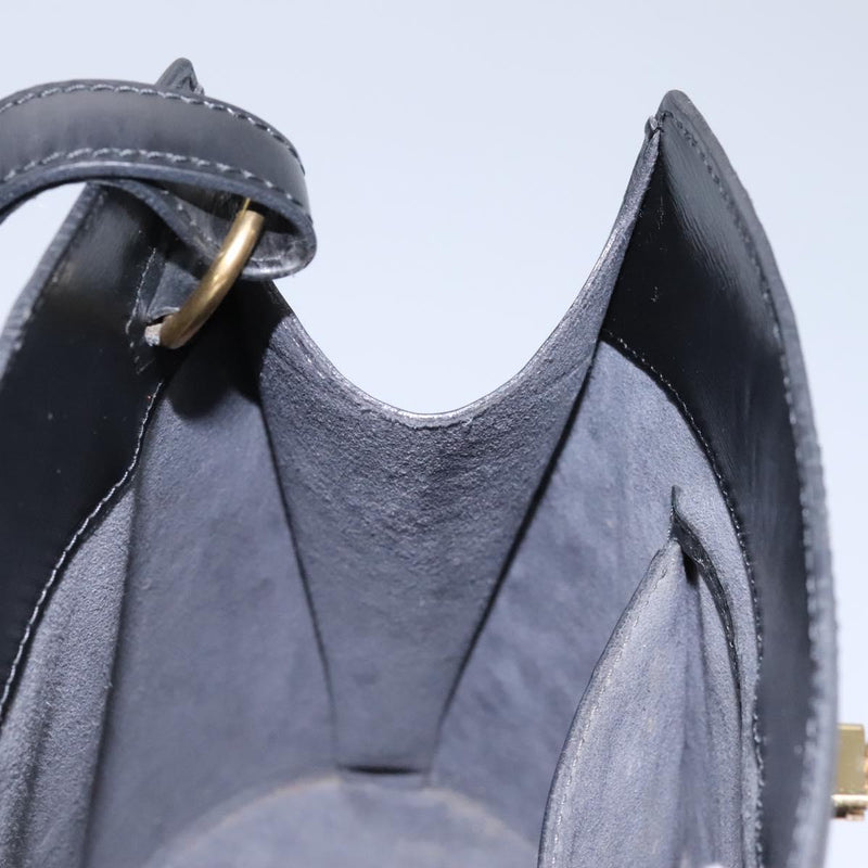 LOUIS VUITTON Epi Cluny Shoulder Bag Black M52252 LV Auth 119396
