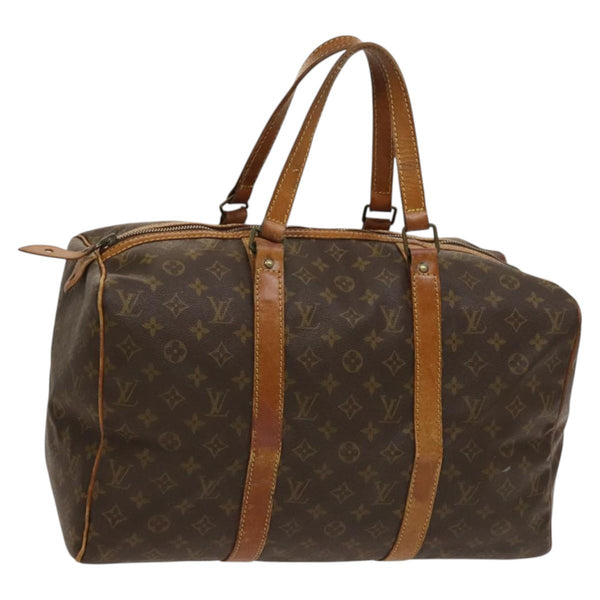LOUIS VUITTON Monogram Sac Souple 45 Boston Bag M41624 LV Auth 119419