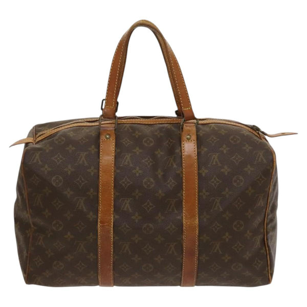 LOUIS VUITTON Monogram Sac Souple 45 Boston Bag M41624 LV Auth 119419