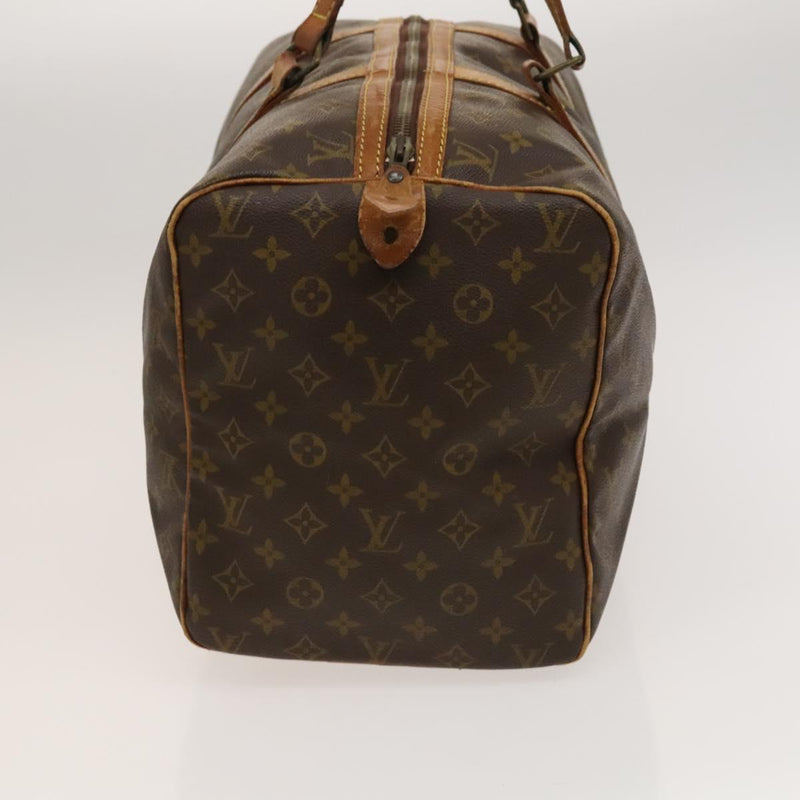 LOUIS VUITTON Monogram Sac Souple 45 Boston Bag M41624 LV Auth 119419