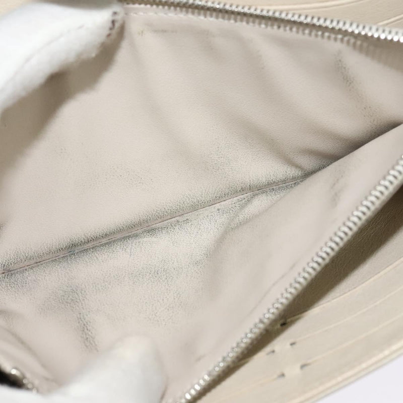 LOUIS VUITTON Mahina Portefeuille Iris Wallet White M58159 LV Auth 119483