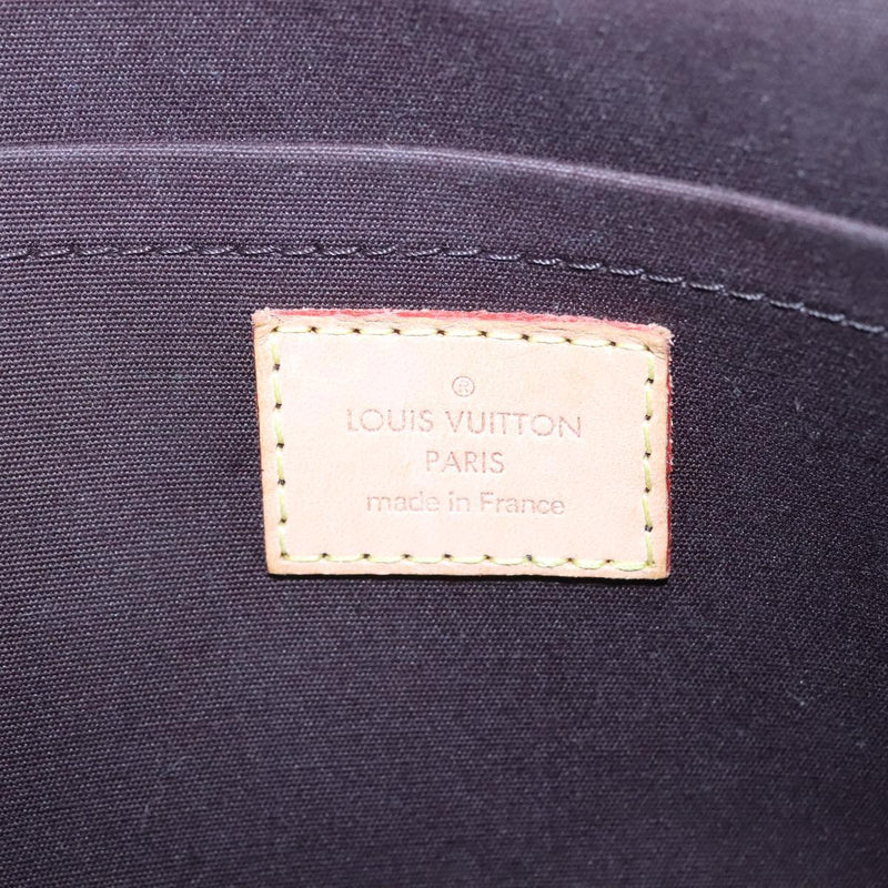 LOUIS VUITTON Monogram Vernis Rosewood Avenue Bag Amarante M93510 Auth 119503