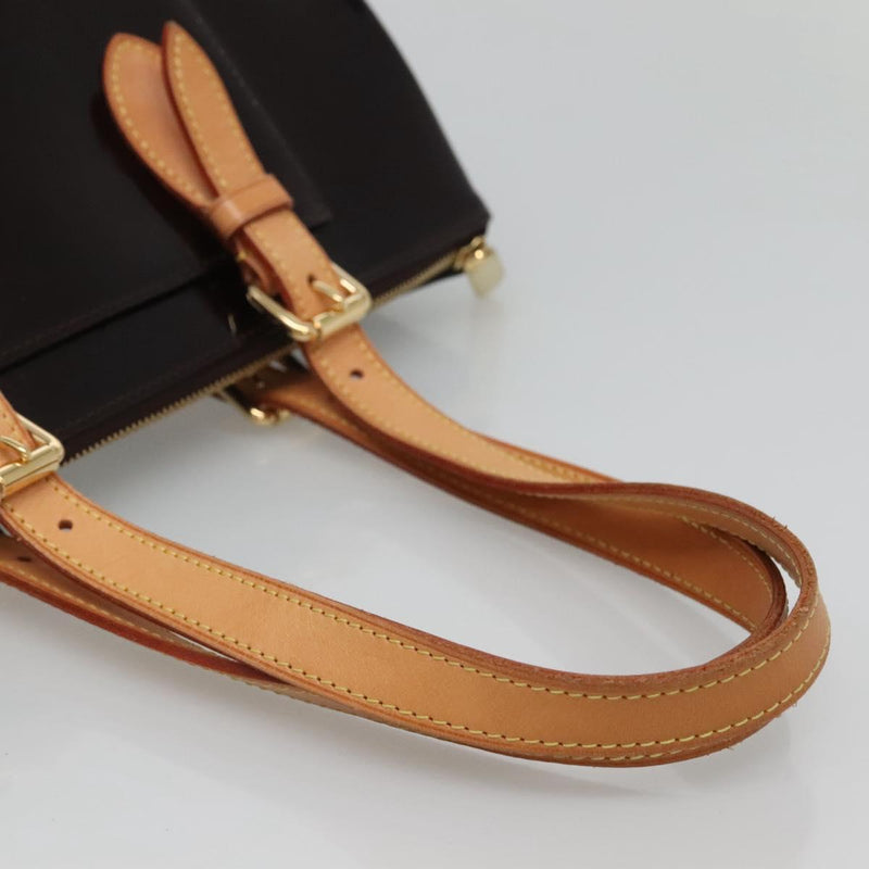LOUIS VUITTON Monogram Vernis Rosewood Avenue Bag Amarante M93510 Auth 119503