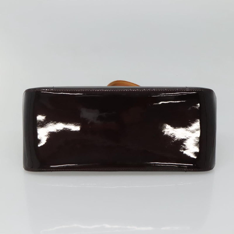 LOUIS VUITTON Monogram Vernis Rosewood Avenue Bag Amarante M93510 Auth 119503
